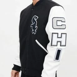 Men’s Pro Standard Chicago White Sox Varsity Jacket Black White BLACK -men‘s shop online 000108521832B482 M 1024x1024 3cb40c8b 201f 45bf 82df 91b1b900830d
