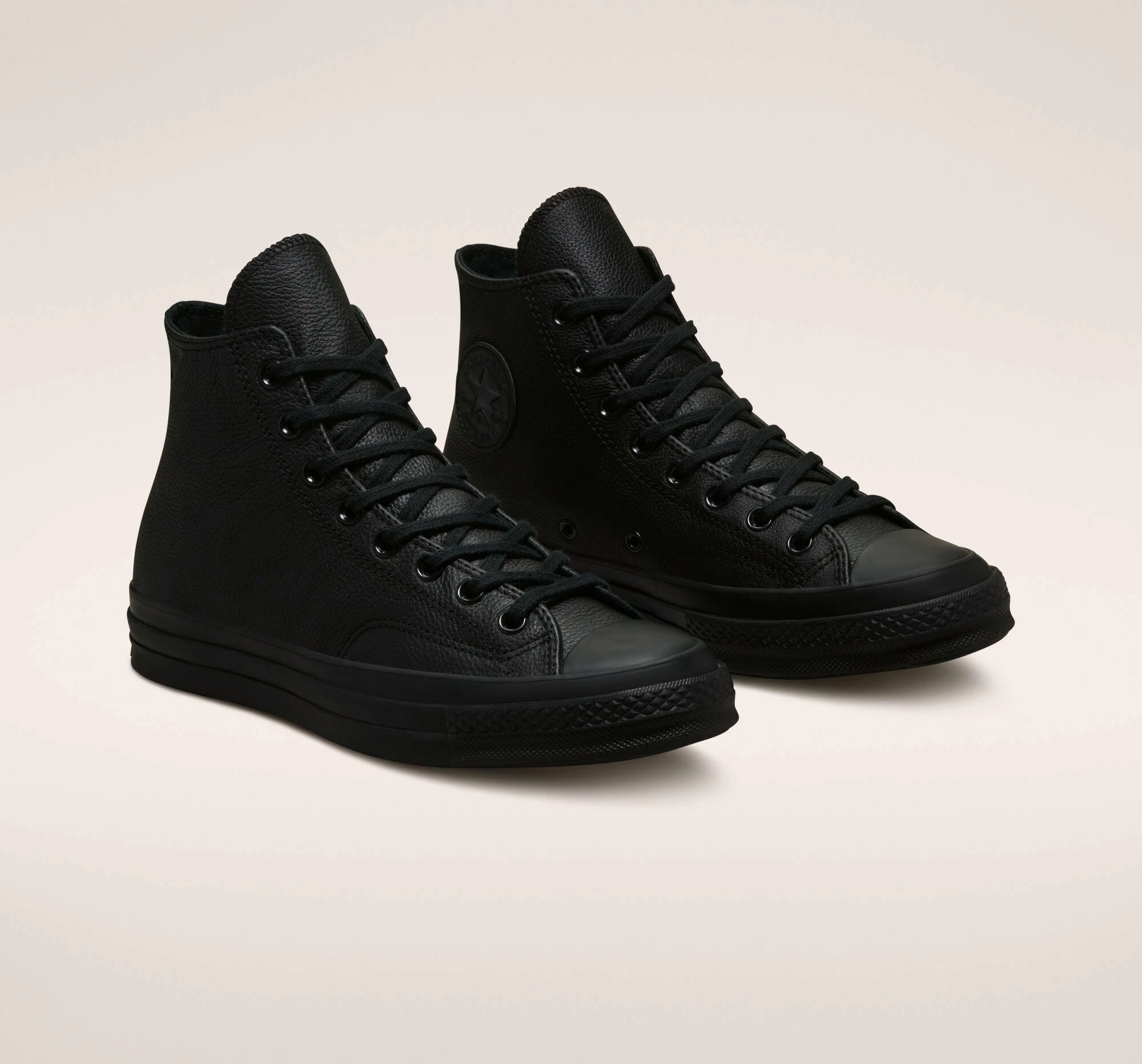 Unisex Converse Chuck 70 Tonal Leather Black BLACK 6 Unisex Converse Chuck 70 Tonal Leather Black BLACK - Image 4