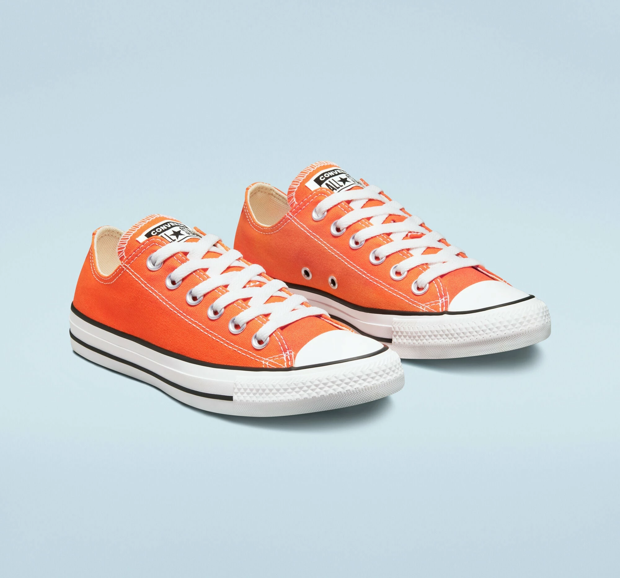Unisex Converse Chuck Taylor All Star Low Shoes Orange ORANGE 6 Unisex Converse Chuck Taylor All Star Low Shoes Orange ORANGE - Image 4
