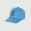 Men's Psycho Bunny Wardell Baseball Cap Mountain Sky BLUE 1 Men's Psycho Bunny Wardell Baseball Cap Mountain Sky BLUE -men‘s shop online B6A650T1HT MTK F1