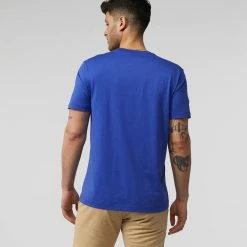 Men's Psycho Bunny Classic Crew Neck Tee Twilight Blue BLUE -men‘s shop online B6U014T1PC TWB 4