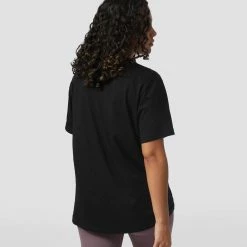 Men's Psycho Bunny Classic V Neck Tee Black BLACK -men‘s shop online B6U100ARPC BLK 8