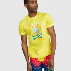 Men's Psycho Bunny Surrell Graphic Tee Sundance Yellow YELLOW -men‘s shop online B6U465T1PC SUD 2 8c0b042f 1c5c 4bb3 9630 72afbee9bb45