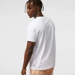 Men's Psycho Bunny Leeson Graphic Tee White WHITE -men‘s shop online B6U580T1PC WHT 4