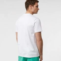 Men's Psycho Bunny Wardell Graphic Tee White WHITE -men‘s shop online B6U605T1PC WHT 4