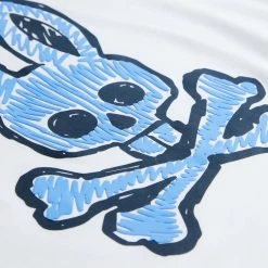 Men's Psycho Bunny Wardell Graphic Tee White WHITE -men‘s shop online B6U605T1PC WHT F3