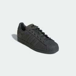 Men's Adidas Originals Superstar Shoes Grey Six DARK GRAY -men‘s shop online GZ4830 6