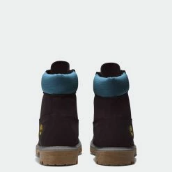 Men's Timberland Premium 6-Inch Waterproof Boots Black Nubuck Blue BLACK 10 Men's Timberland Premium 6-Inch Waterproof Boots Black Nubuck Blue BLACK -men‘s shop online MEN S TIMBERLAND PREMIUM 6 INCH WATERPROOF BOOTS Black Blue TB0A5RX8F49 02