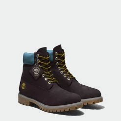 Men's Timberland Premium 6-Inch Waterproof Boots Black Nubuck Blue BLACK 11 Men's Timberland Premium 6-Inch Waterproof Boots Black Nubuck Blue BLACK -men‘s shop online MEN S TIMBERLAND PREMIUM 6 INCH WATERPROOF BOOTS Black Blue TB0A5RX8F49 03