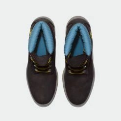 Men's Timberland Premium 6-Inch Waterproof Boots Black Nubuck Blue BLACK 12 Men's Timberland Premium 6-Inch Waterproof Boots Black Nubuck Blue BLACK -men‘s shop online MEN S TIMBERLAND PREMIUM 6 INCH WATERPROOF BOOTS Black Blue TB0A5RX8F49 05