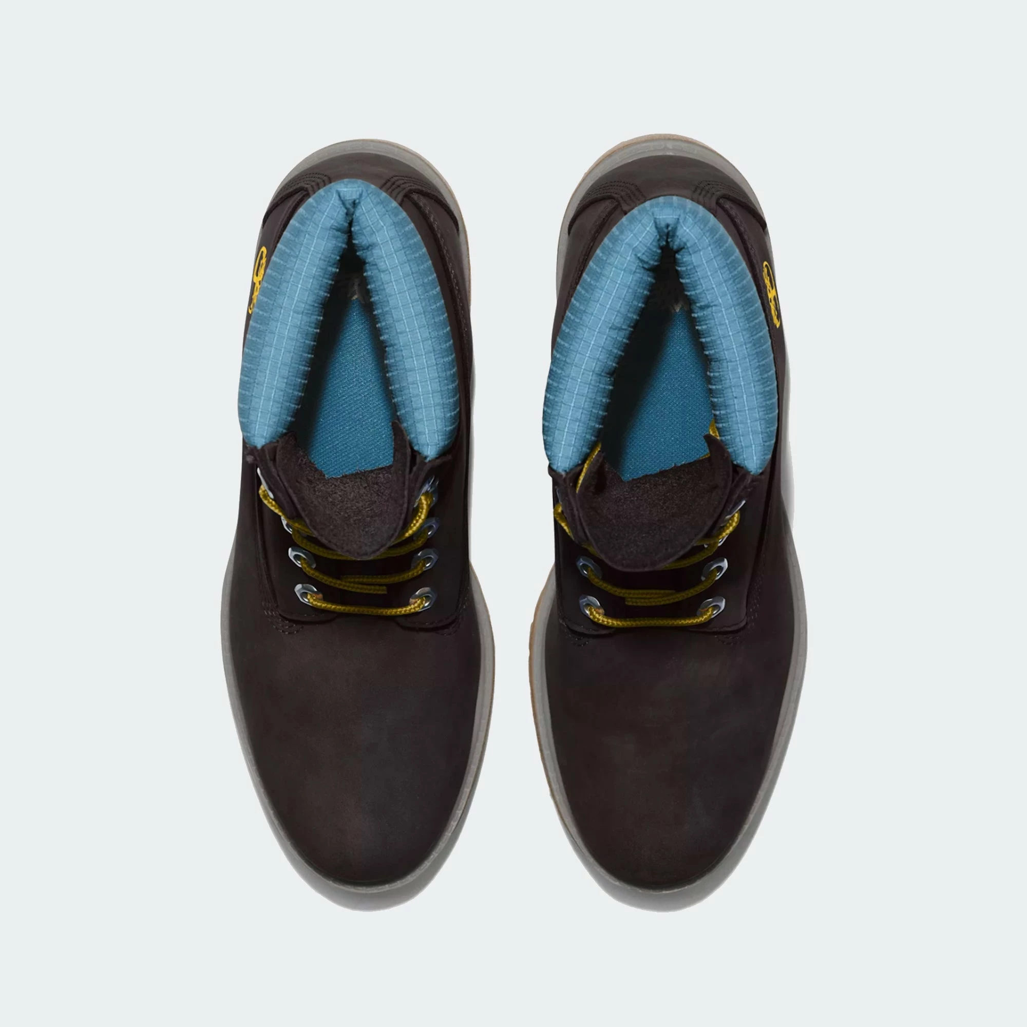 Men's Timberland Premium 6-Inch Waterproof Boots Black Nubuck Blue BLACK 7 Men's Timberland Premium 6-Inch Waterproof Boots Black Nubuck Blue BLACK - Image 5