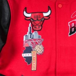 Men’s Pro Standard Chicago Bulls Varsity Jacket Red RED 8 Men’s Pro Standard Chicago Bulls Varsity Jacket Red RED -men‘s shop online Men s Pro Standard Chicago Bulls Varsity Jacket Red BCB654362RED 02