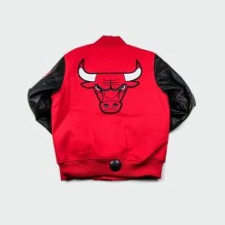 Men’s Pro Standard Chicago Bulls Varsity Jacket Red RED 7 Men’s Pro Standard Chicago Bulls Varsity Jacket Red RED -men‘s shop online Men s Pro Standard Chicago Bulls Varsity Jacket Red BCB654362RED 03