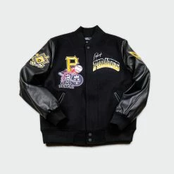 Men’s Pro Standard Pittsburgh Pirates Varsity Jacket Black BLACK