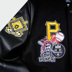 Men’s Pro Standard Pittsburgh Pirates Varsity Jacket Black BLACK 10 Men’s Pro Standard Pittsburgh Pirates Varsity Jacket Black BLACK -men‘s shop online Men s Pro Standard Pittsburgh Pirates Varsity Jacket LPP633606BLK 03
