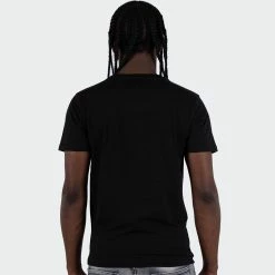 Men's TWO MILL TWENTY "Always Lit" Graphic Embroidered T-Shirt Black BLACK -men‘s shop online Men s TWO MILL TWENTY Always Lit Graphic Embroidered T Shirt Black TMT32205BLK 01