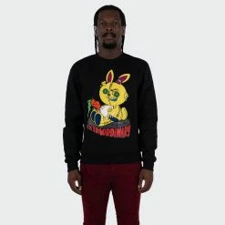 Men's TWO MILL TWENTY "Extraordinary" Graphic Embroidered Sweatshirt Black BLACK 9 Men's TWO MILL TWENTY "Extraordinary" Graphic Embroidered Sweatshirt Black BLACK -men‘s shop online Men s TWO MILL TWENTY Extraordinary Graphic Embroidered Sweatshirt Black TMF32203BLK 02