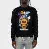 Men's TWO MILL TWENTY "Good Guy" Graphic Embroidered Sweatshirt Black BLACK -men‘s shop online Men s TWO MILL TWENTY Good Guy Graphic Embroidered Sweatshirt Black TMF32202BLK 01
