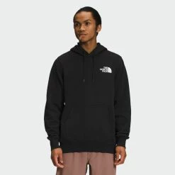 Men's The North Face Box NSE Pullover Hoodie Black BLACK