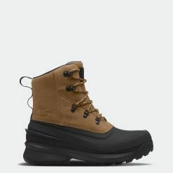 Men's The North Face Chilkat V Lace Waterproof Boots Utility Brown BROWN
