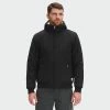 Men's The North Face Cuchillo Insulated Full-Zip Hoodie Jacket Black BLACK -men‘s shop online Men s The North Face Cuchillo Insulated Full Zip Hoodie Jacket Black NF0A4QZO1D4
