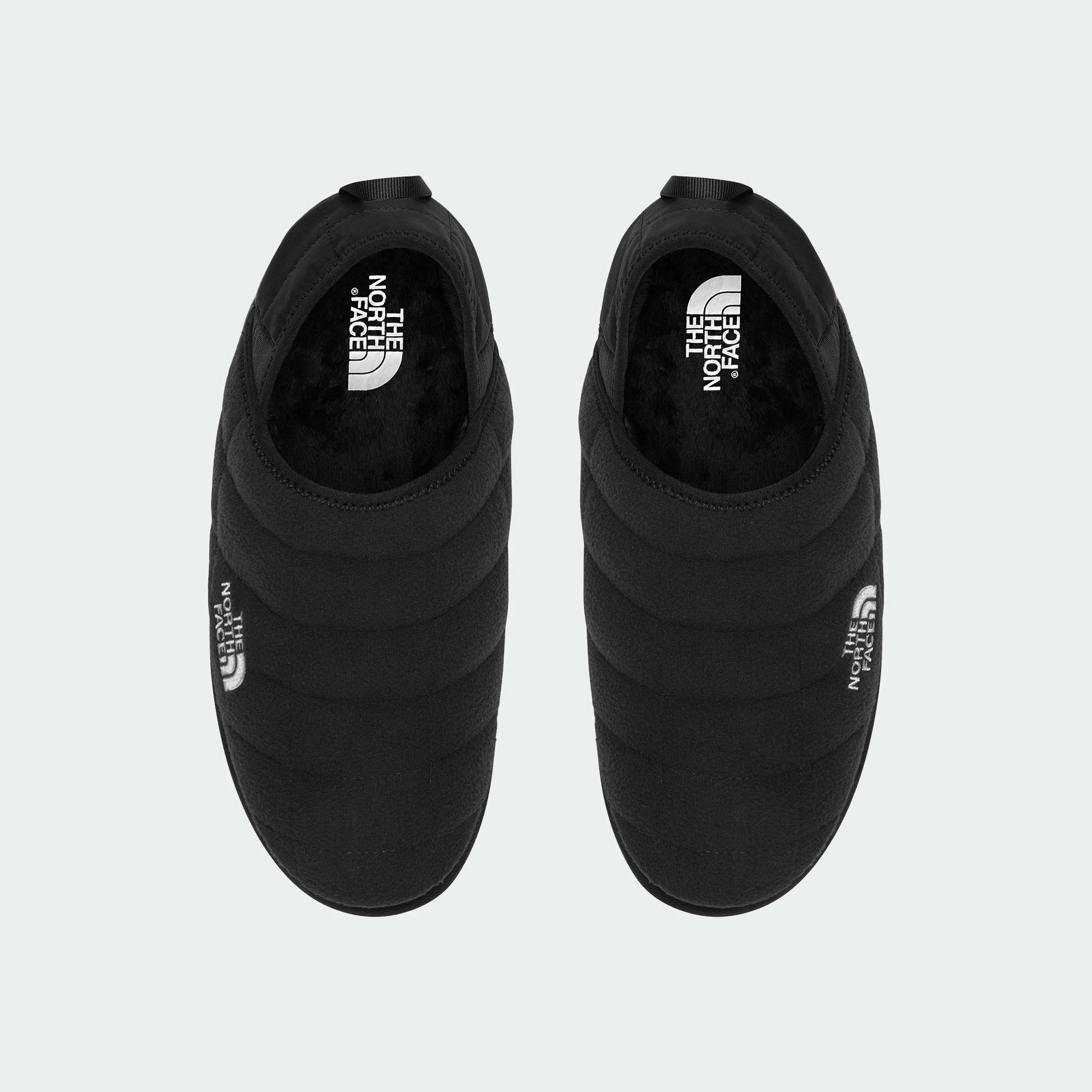 Men's The North Face Thermoball Traction V Denali Mules Black BLACK 3 Men's The North Face Thermoball Traction V Denali Mules Black BLACK