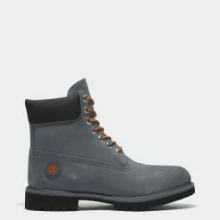 Men's Timberland Premium 6-Inch Waterproof Boots Grey GRAY