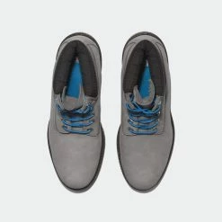 Men's Timberland Premium 6-Inch Waterproof Boots Medium Grey Blue GRAY -men‘s shop online Men s Timberland Premium 6 Inch Waterproof Boots Medium Grey Blue TB0A5RX8F49 07