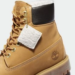 Men's Timberland Premium Warm-Lined 6-Inch Waterproof Boots Wheat WHEAT -men‘s shop online Men s Timberland Premium Warm Lined 6 Inch Waterproof Boots Wheat TB0A2E31231 05