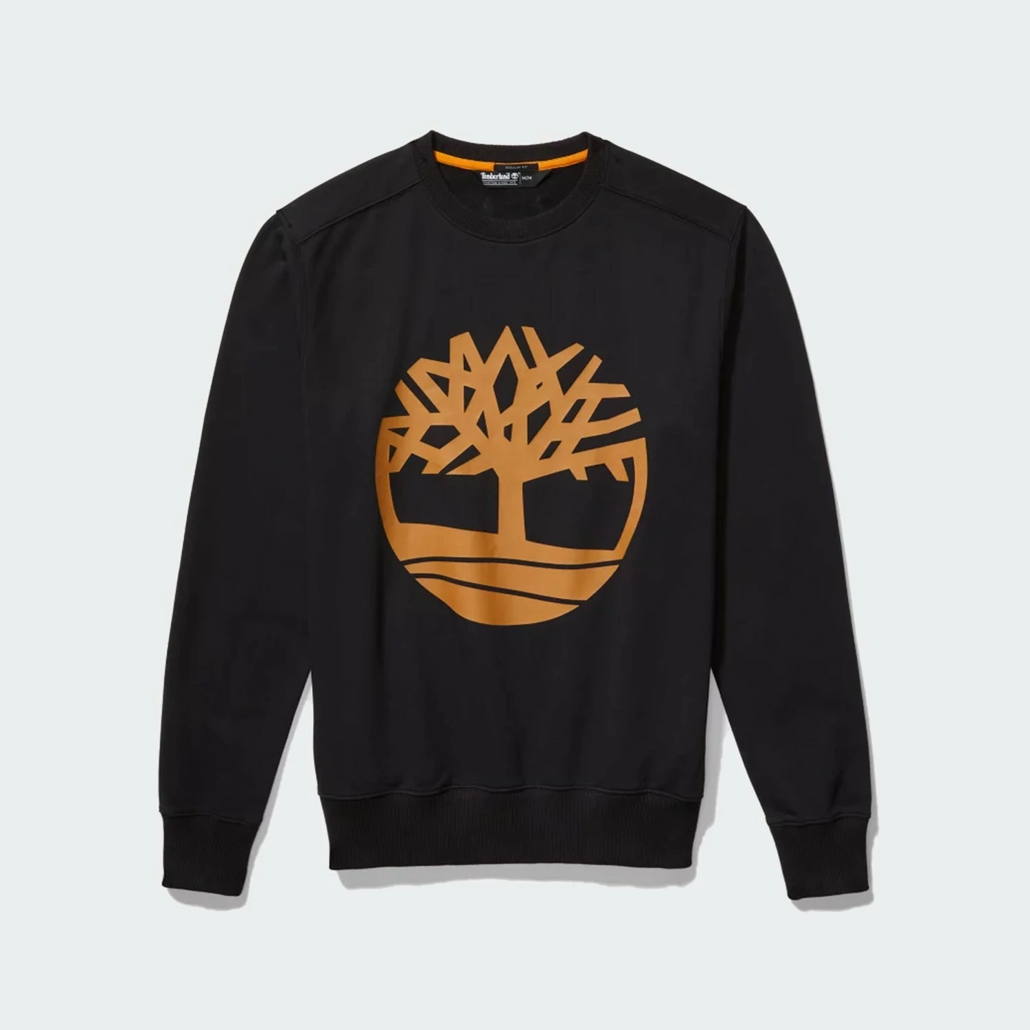 Men's Timberland Tree Logo Crewneck Sweatshirt Black BLACK 3 Men's Timberland Tree Logo Crewneck Sweatshirt Black BLACK