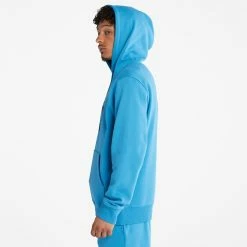 Men's Timberland Tree Logo Hoodie Bright Blue BLUE -men‘s shop online Men s Timberland Tree Logo Hoodie Bright Blue TB0A2BJHCZ9 06