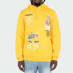 Men's TWO MILL TWENTY "That Loud" Hoodie Yellow YELLOW
