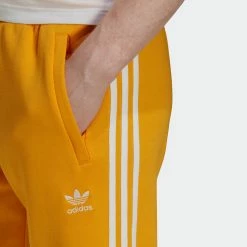 Men's Adidas Originals Adicolor Classics 3-Stripes Pants Collegiate Gold GOLD -men‘s shop online Men sadidasOriginalsAdicolorClassics3 StripesPantsCollegiateGoldHR7041 4