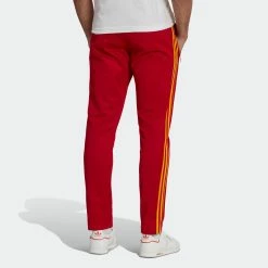 Men's Adidas Originals Beckenbauer Joggers Team Power Red RED 11 Men's Adidas Originals Beckenbauer Joggers Team Power Red RED -men‘s shop online Men sadidasOriginalsBeckenbauerJoggersTeamPowerRedHK7401 3