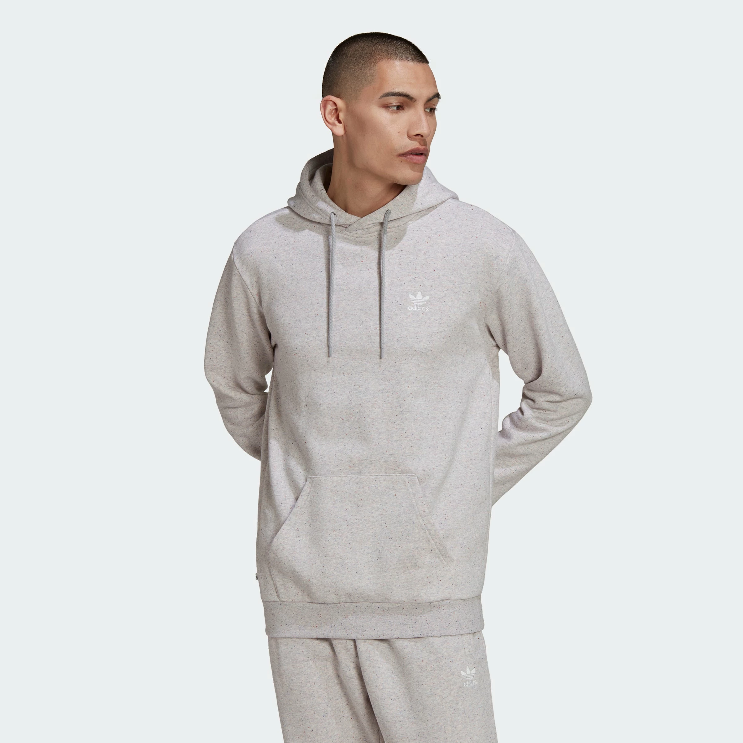 Men's Adidas Originals Essentials+ Made With Nature Hoodie MULTI COLOR 4 Men's Adidas Originals Essentials+ Made With Nature Hoodie MULTI COLOR - Image 2