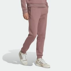 Men's Adidas Originals Essentials Trefoil Joggers Wonder Oxide PURPLE -men‘s shop online Men sadidasOriginalsEssentialsTrefoilJoggersWonderOxideHK0105 5