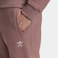 Men's Adidas Originals Essentials Trefoil Joggers Wonder Oxide PURPLE -men‘s shop online Men sadidasOriginalsEssentialsTrefoilJoggersWonderOxideHK0105 6