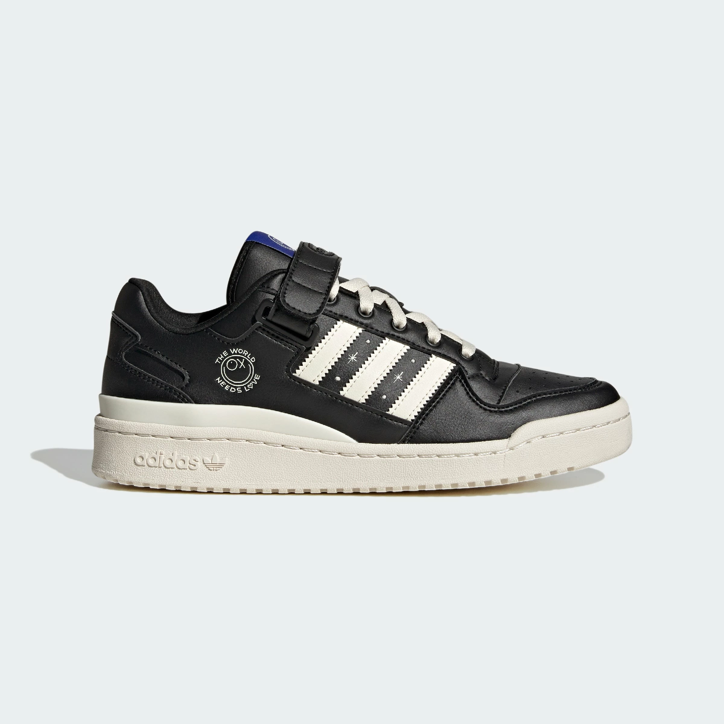 Men's Adidas Originals Forum Low X André Saraiva Shoes BLACK 9 Men's Adidas Originals Forum Low X André Saraiva Shoes BLACK - Image 7