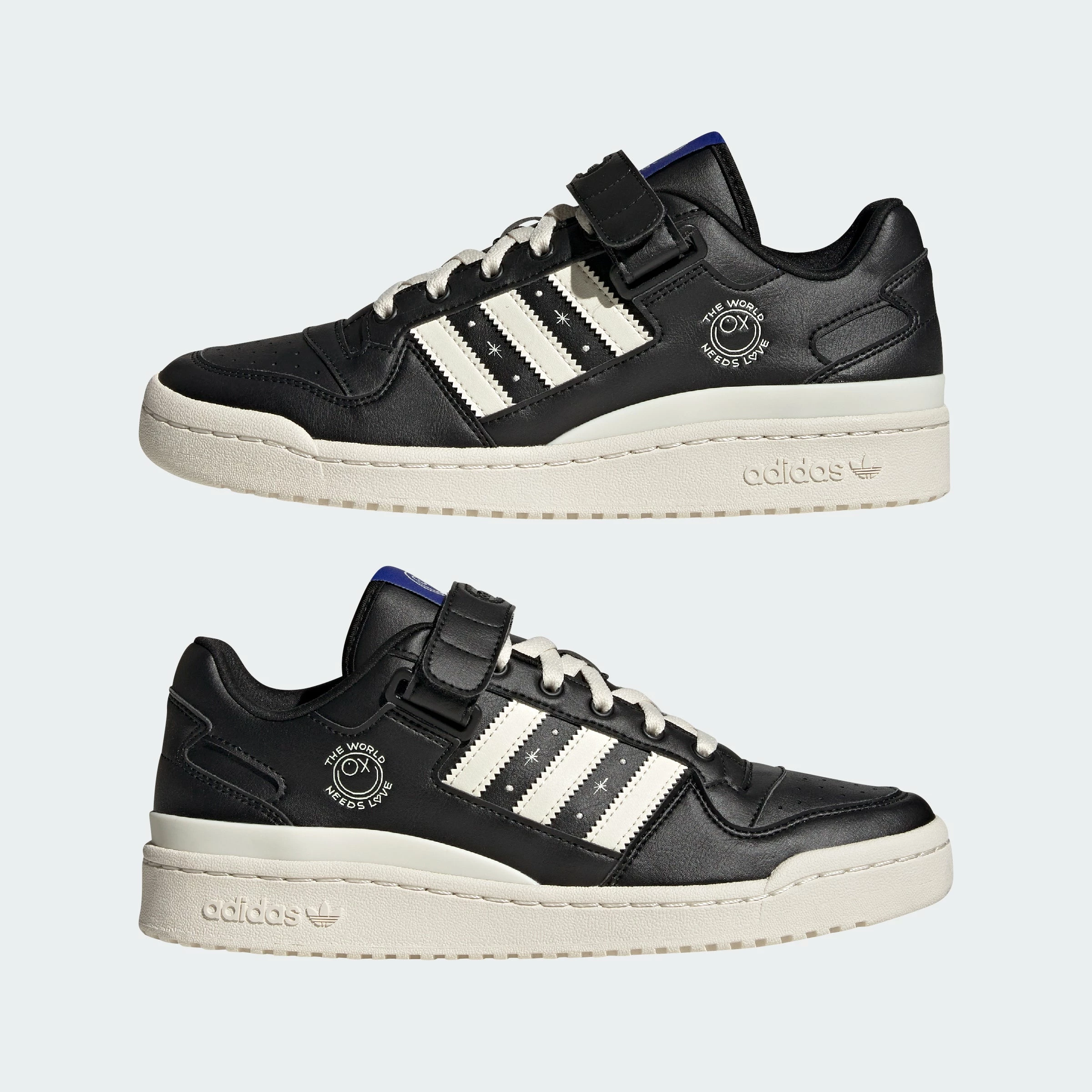 Men's Adidas Originals Forum Low X André Saraiva Shoes BLACK 13 Men's Adidas Originals Forum Low X André Saraiva Shoes BLACK - Image 11