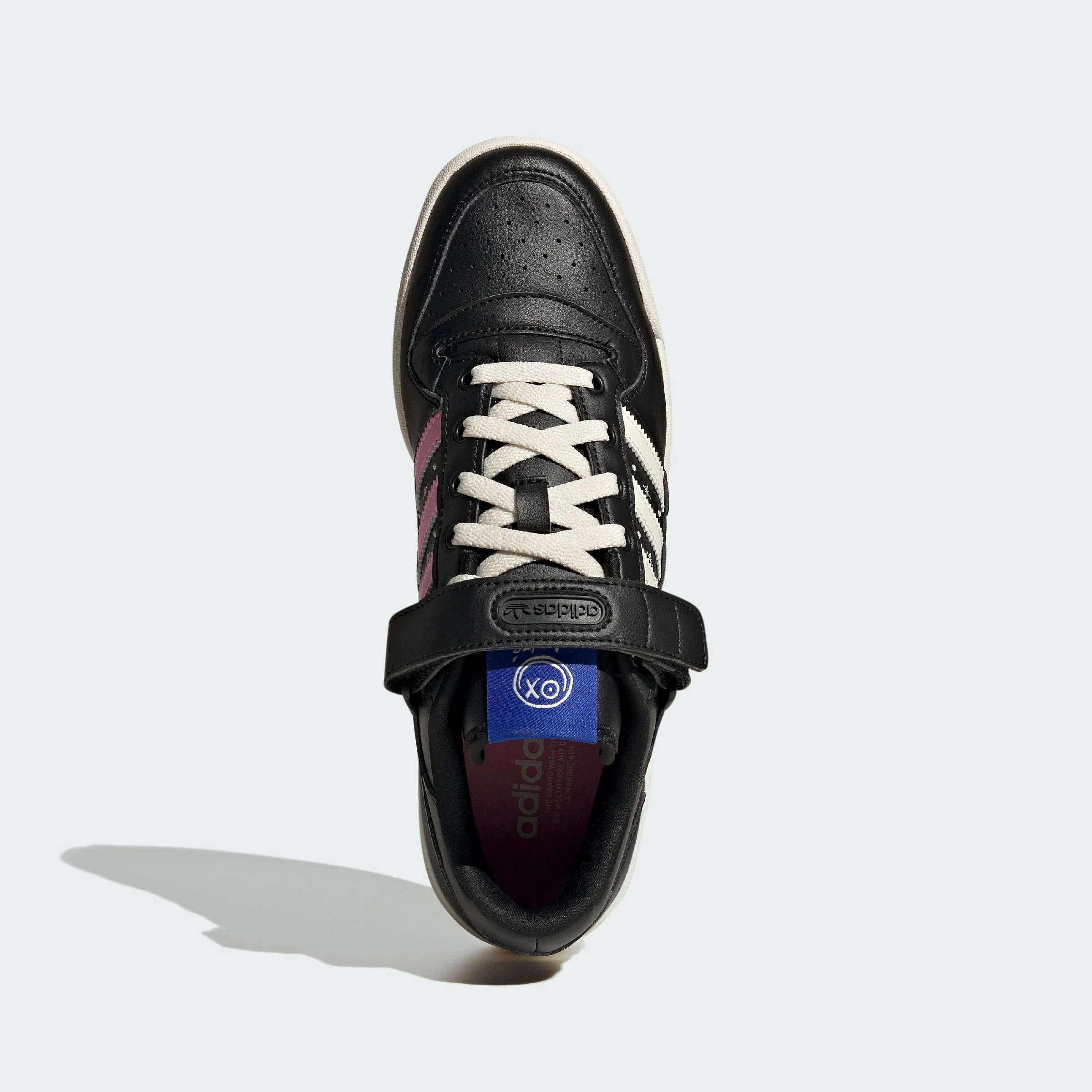 Men's Adidas Originals Forum Low X André Saraiva Shoes BLACK 4 Men's Adidas Originals Forum Low X André Saraiva Shoes BLACK - Image 2