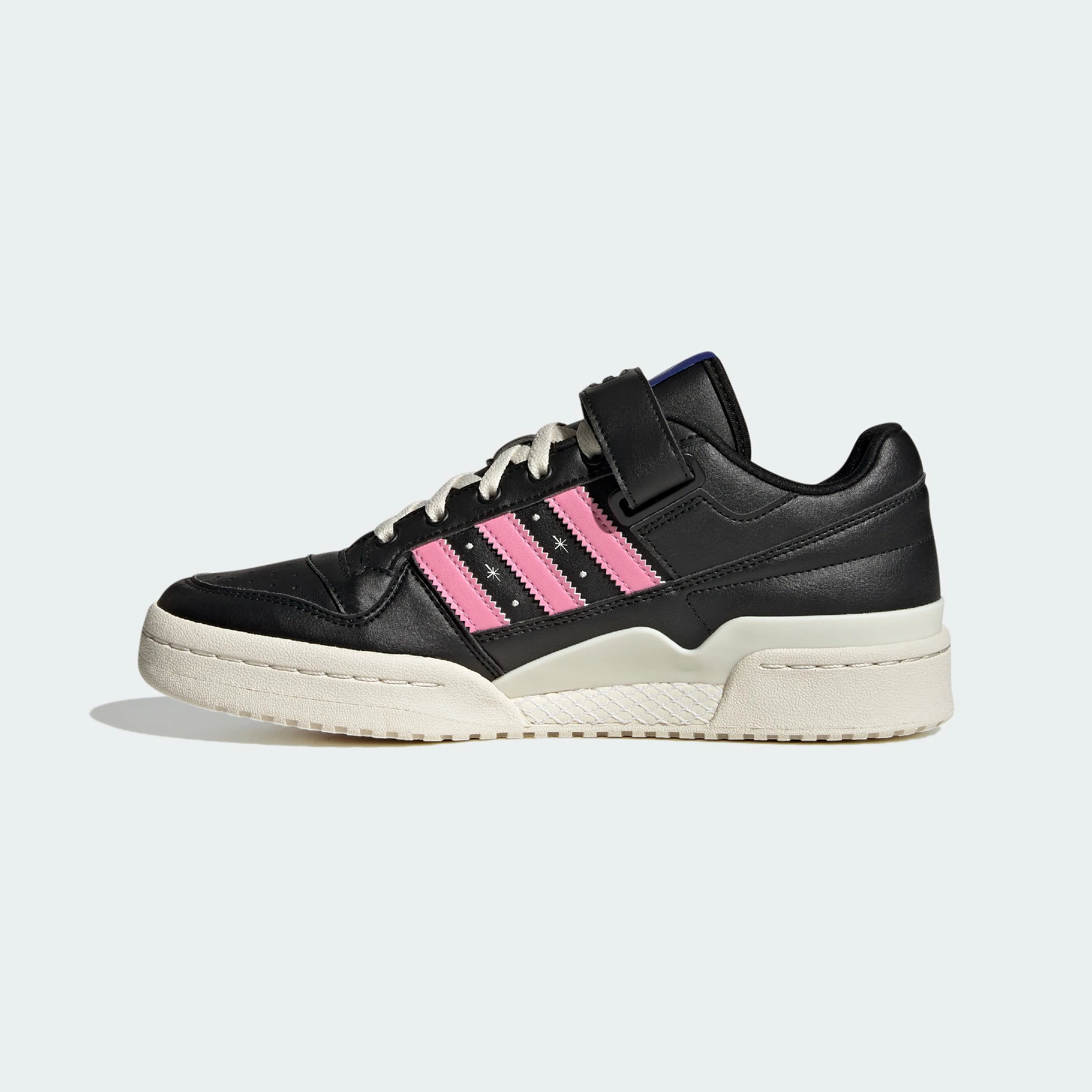 Men's Adidas Originals Forum Low X André Saraiva Shoes BLACK 8 Men's Adidas Originals Forum Low X André Saraiva Shoes BLACK - Image 6