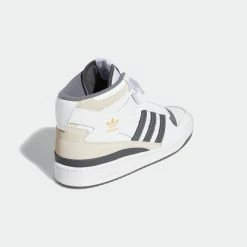 Men's Adidas Originals Forum Mid Shoes White Grey Five WHITE -men‘s shop online Men sadidasOriginalsForumMidShoesWhiteGreyFiveGW4371 7