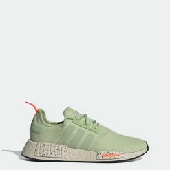 Men's Adidas Originals NMD_R1 Shoes Magic Lime GREEN
