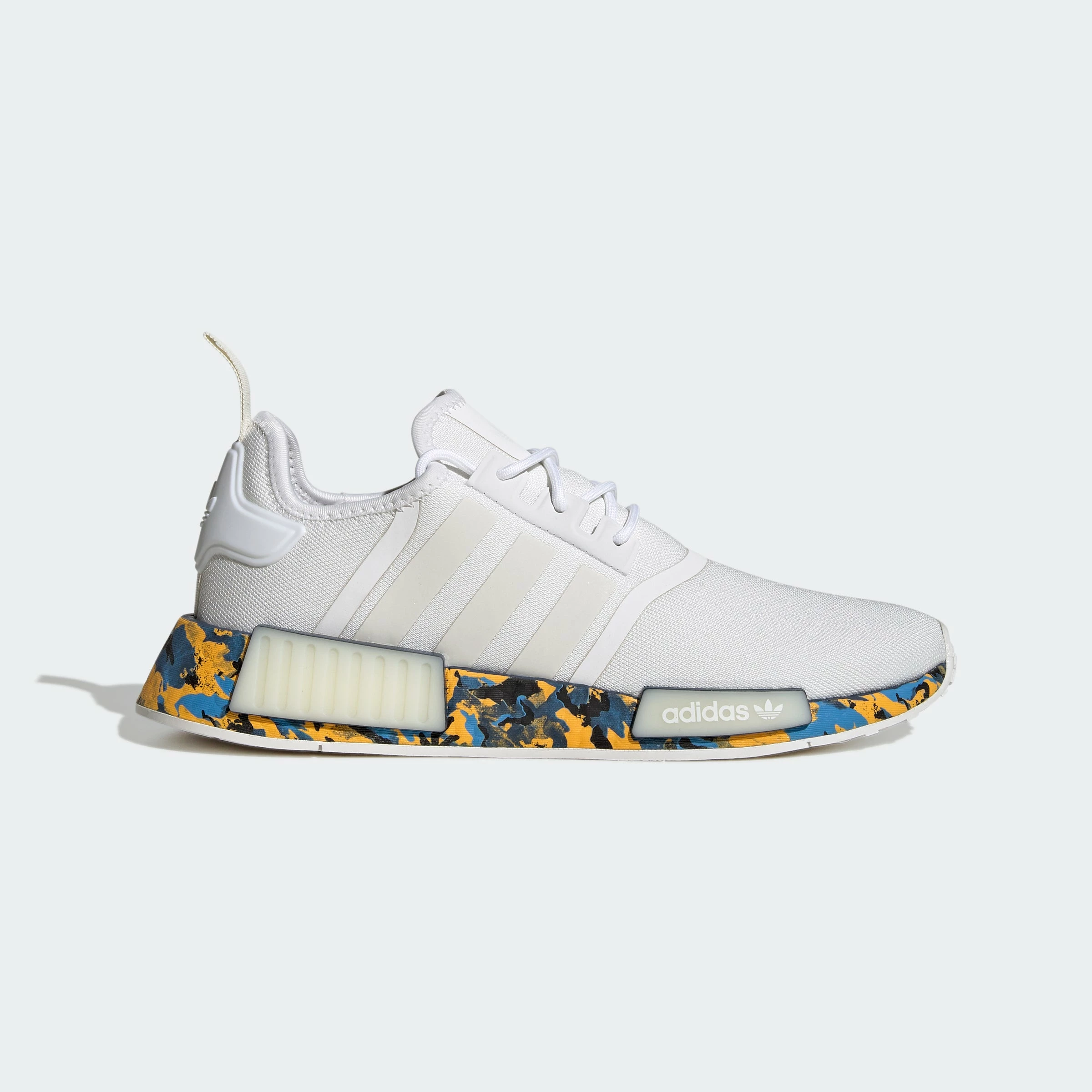 Men's Adidas Originals NMD_R1 Shoes White WHITE 8 Men's Adidas Originals NMD_R1 Shoes White WHITE - Image 6