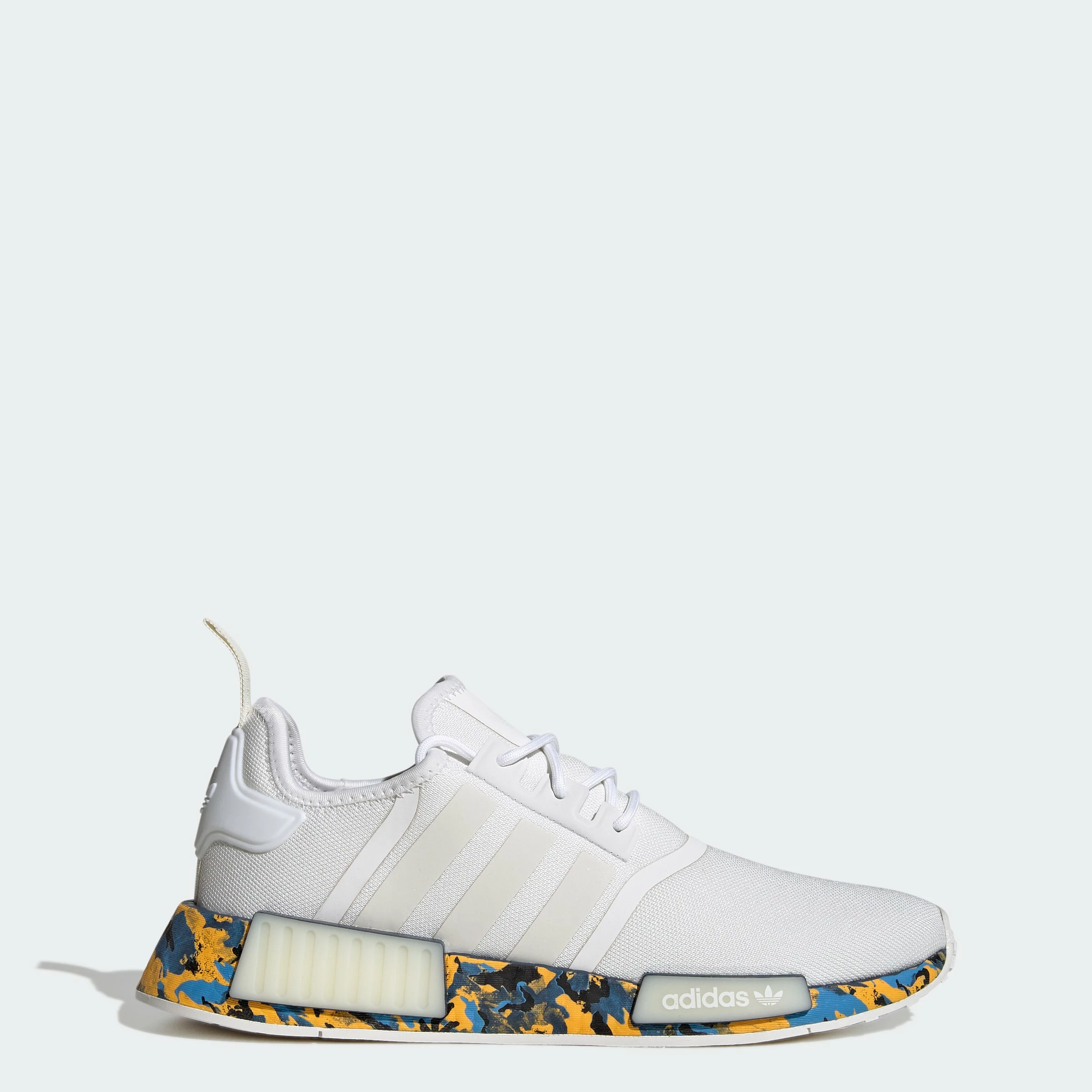 Men's Adidas Originals NMD_R1 Shoes White WHITE 3 Men's Adidas Originals NMD_R1 Shoes White WHITE