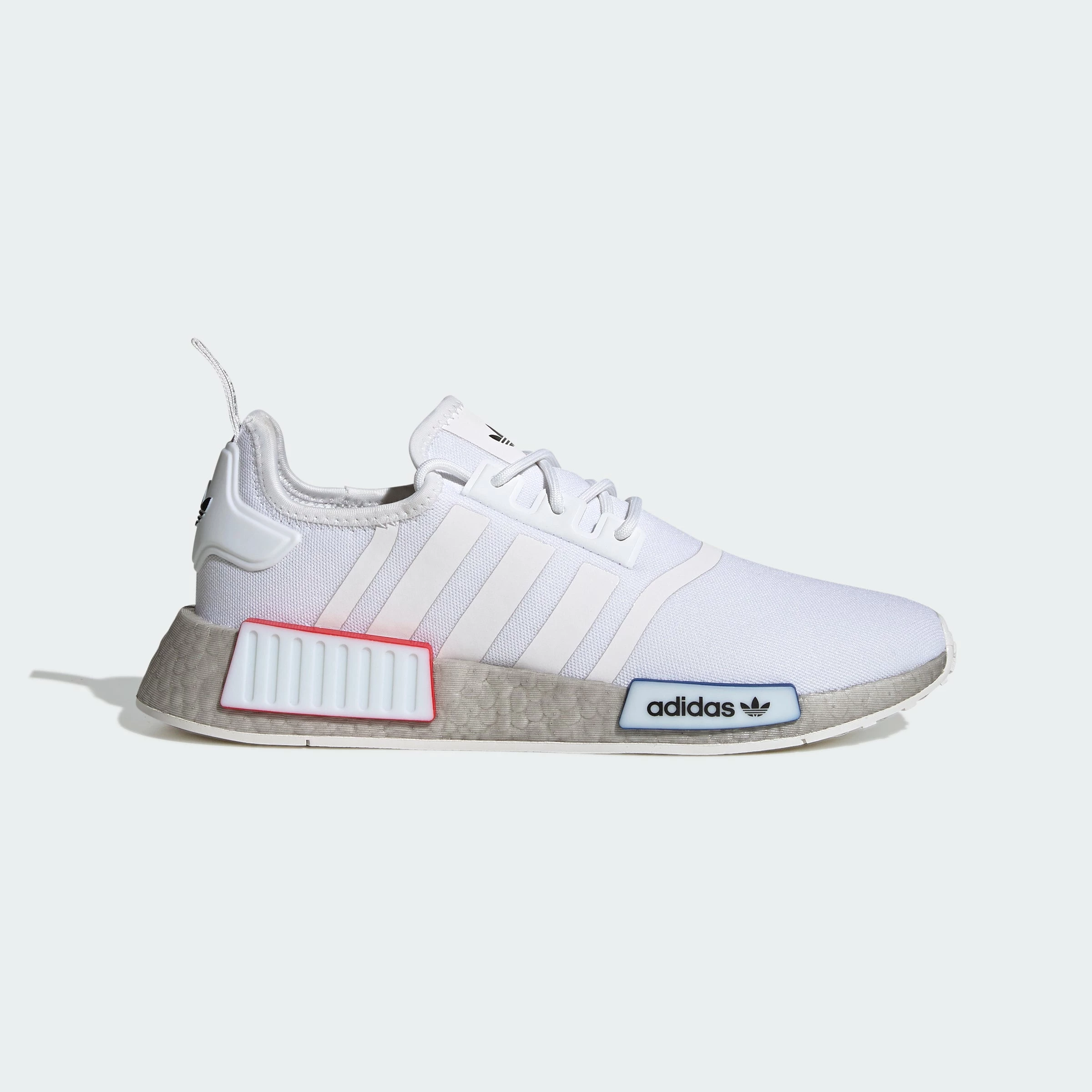 Men's Adidas Originals NMD_R1 Shoes White WHITE 8 Men's Adidas Originals NMD_R1 Shoes White WHITE - Image 6