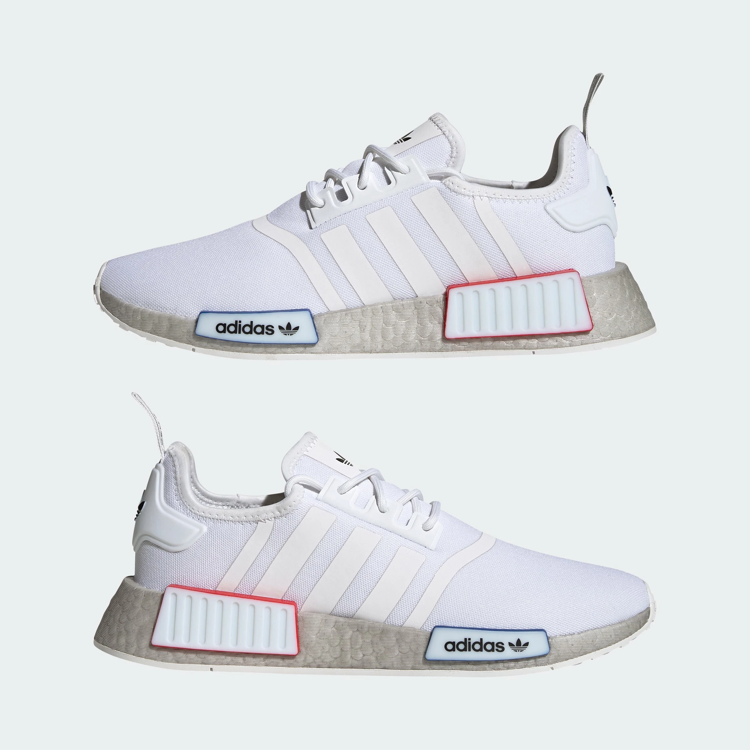 Men's Adidas Originals NMD_R1 Shoes White WHITE 12 Men's Adidas Originals NMD_R1 Shoes White WHITE - Image 10