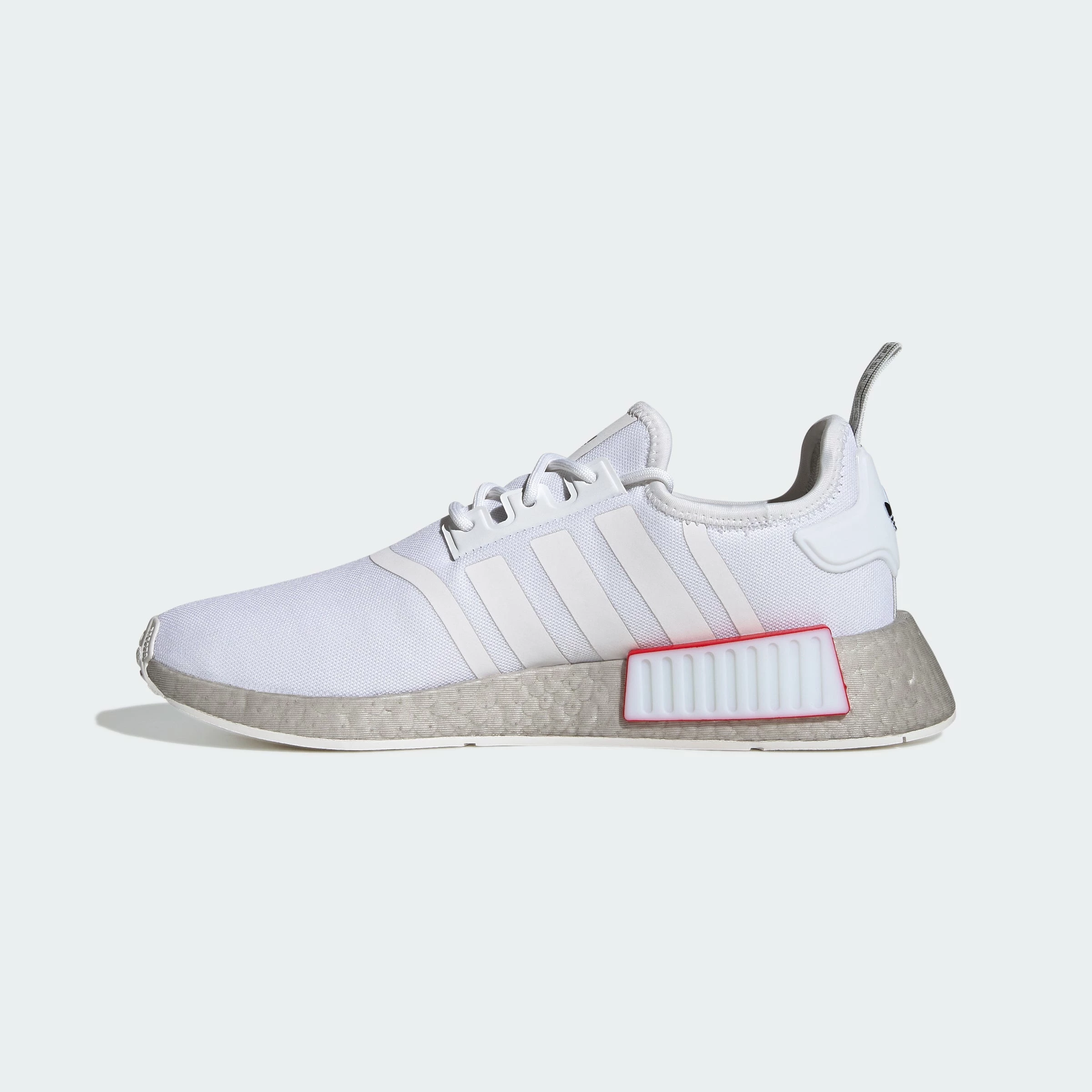 Men's Adidas Originals NMD_R1 Shoes White WHITE 9 Men's Adidas Originals NMD_R1 Shoes White WHITE - Image 7