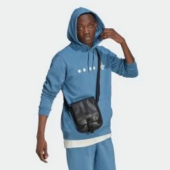 Men's Adidas Originals Reclaim Logo Hoodie Altered Blue BLUE -men‘s shop online Men sadidasOriginalsReclaimLogoHoodieAlteredBlueHK2762 5