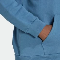 Men's Adidas Originals Reclaim Logo Hoodie Altered Blue BLUE -men‘s shop online Men sadidasOriginalsReclaimLogoHoodieAlteredBlueHK2762 7